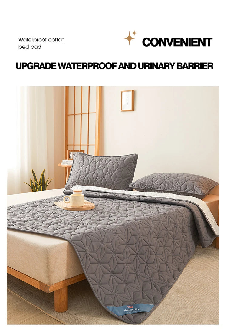 Waterproof Mattress Topper with Elastic Band